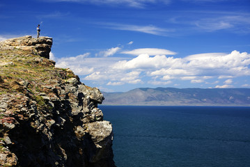 Fototapeta na wymiar Baikal Lake Landscape, Russian Federation