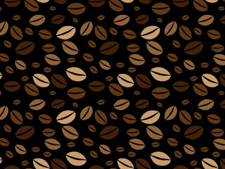 Coffe bean pattern