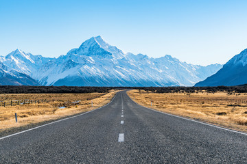 Road to the mountain