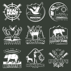 Hunting Club Emblem Set
