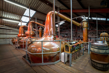 brewery distillery interior beer making whiskey 