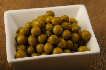 Pickled green pea