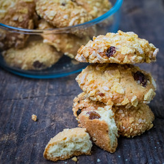Homemade cornflakes cookies