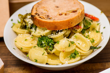 Bowl of Orrechiete Pasta