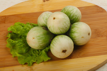 Asian round eggplant