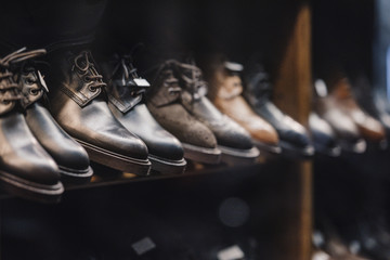Man shoes store