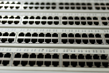 Core switch technology in network room place