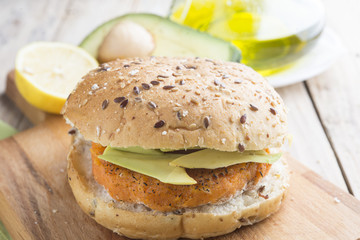 Vegetarian hamburger