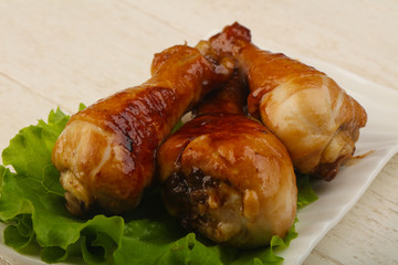 Teriyaki chicken legs