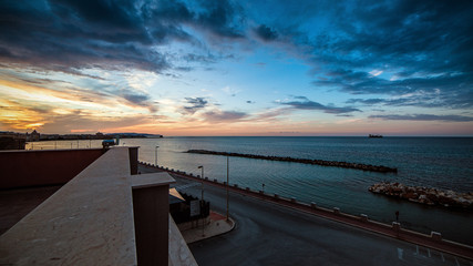 Fototapeta premium Panorama marino