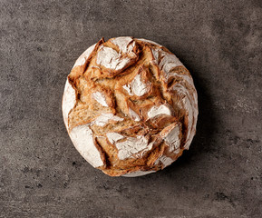freshly baked bread