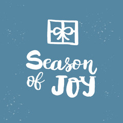 Christmas card template for holiday design.