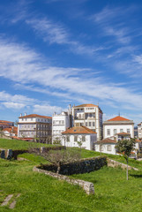 Fortified wall and houses in Valenca do Minho