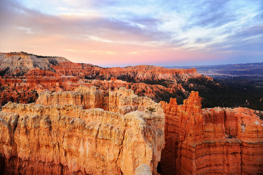 Scenic view in Bryce Canyon National Park