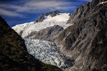 Franz Josef Glacier face, Westland National Park, South Island, New Zealand