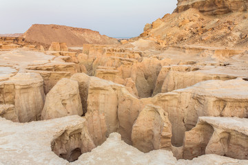 Stars Valley canyon on Qeshm island, Hormozgan, Iran