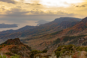 寒霞渓　紅葉１