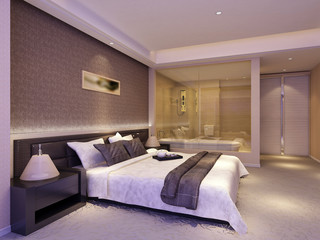 rendering bed room,so comfortable.