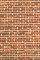 Abstract weathered stained background of brick wall texture, grungy rusty architecture wallpaper