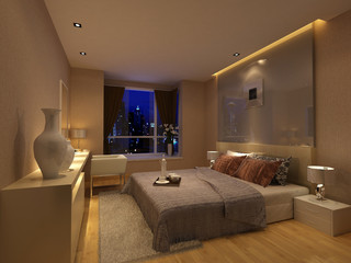 rendering bed room,so comfortable.