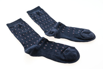Pair of sock isolated