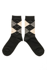 Pair of sock isolated