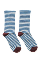 Pair of sock isolated