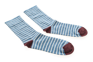 Pair of sock isolated