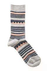 Pair of sock isolated