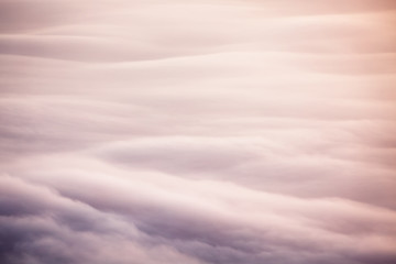 Obraz premium Mist in sunrise background