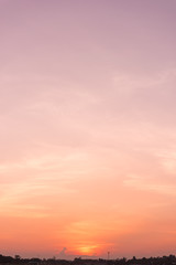 sunset sky background