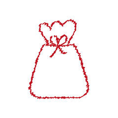 shopping purchase bag icon vector illustration graphic design