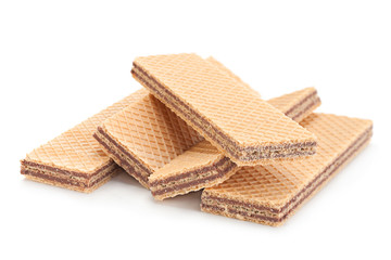 Wafer closeup on white