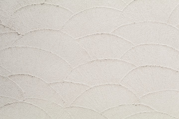 白い壁　 The wall where is white