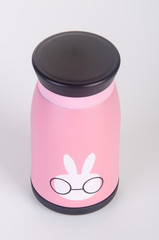 Thermo or Thermo flask on a background.