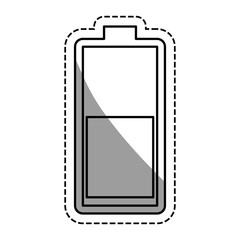Battery full recharge icon vector illustration graphic design
