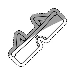 smart glasses technology icon vector illustration graphic design