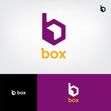 B box from b alphabet inspiration design.