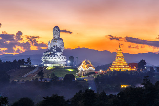 Wat Huay Pla Kang, Chinese temple in Chiang Rai Province, Thailand