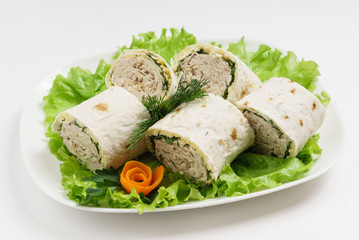 rolls with cheese