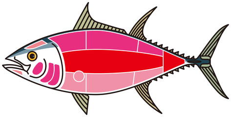 マグロの部位 © hiro