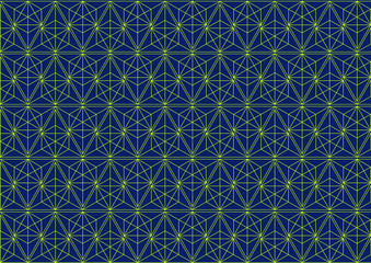 Blue geometric pattern background | graphic decoration element design