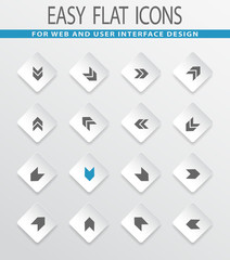 Arrows icons set
