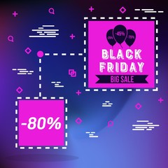 Abstract vector black friday sale layout background. For art template design, list, page, mockup brochure style, banner, idea, cover, booklet, print, flyer, book, blank, card, ad, sign, poster, badge