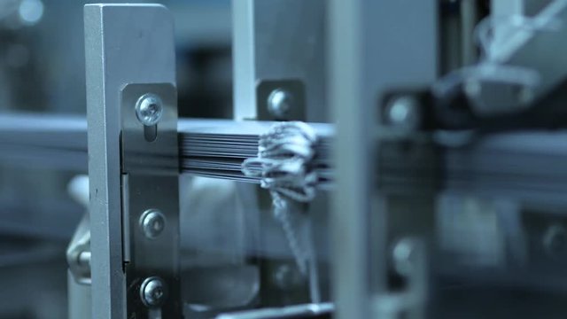 Auto machine for production of blinds in the factory