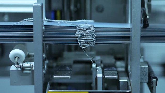 Auto machine for production of blinds in the factory