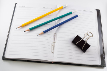 Notebook with Pencil