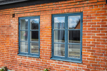 Old style brick wall