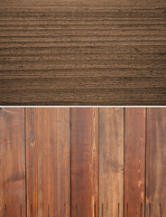 Wood texture. Lining boards wall. Wooden background pattern. Showing growth rings. set, grouping