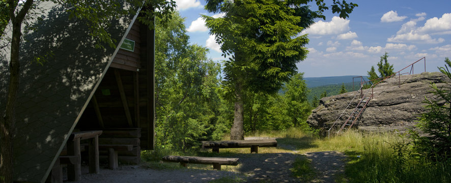 Langertfelsen bei Masserberg / Heubach